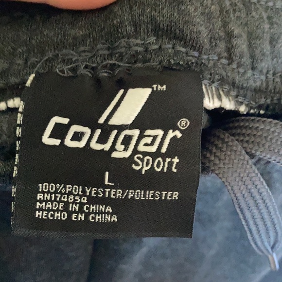 Cougar gray jogger pant size men’s L - Picture 9 of 13